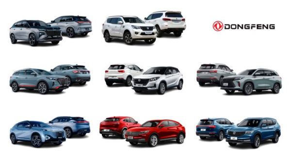 Dongfeng начнёт продажи 8 новых моделей на российском рынке